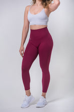 Učitajte sliku u preglednik galerije, Boomy Scrunch helanke-Burgundy